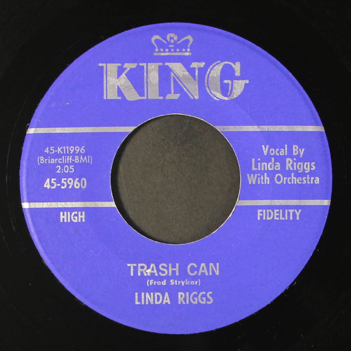 trash can / runaround heart by LINDA RIGGS