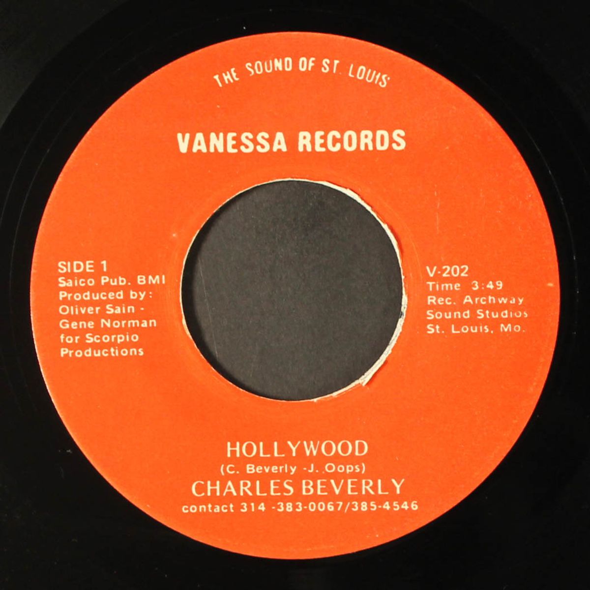 hollywood / don't you want a man like me by CHARLES BEVERLY