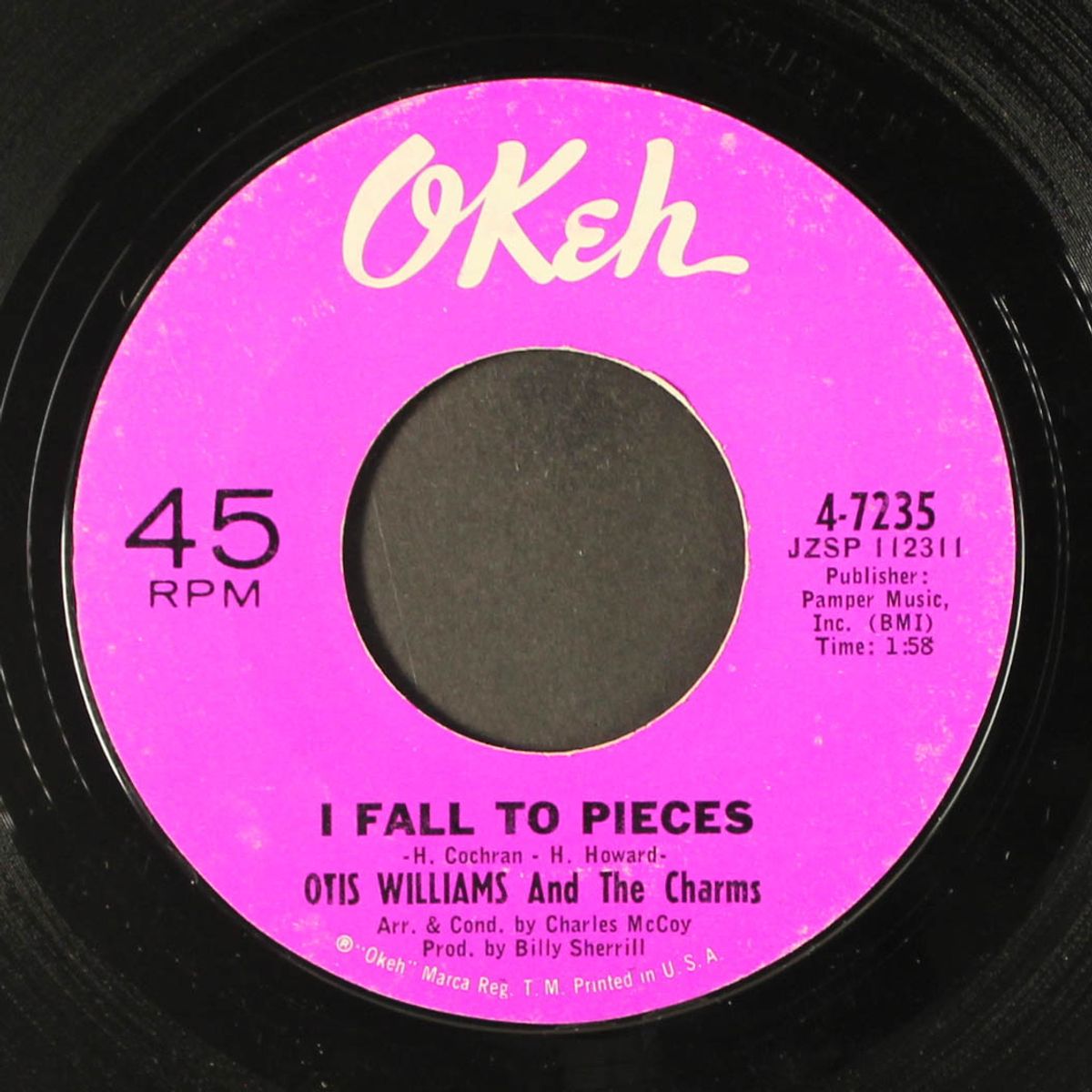 gotta get myself together / i fall to pieces by OTIS WILLIAMS & CHARMS