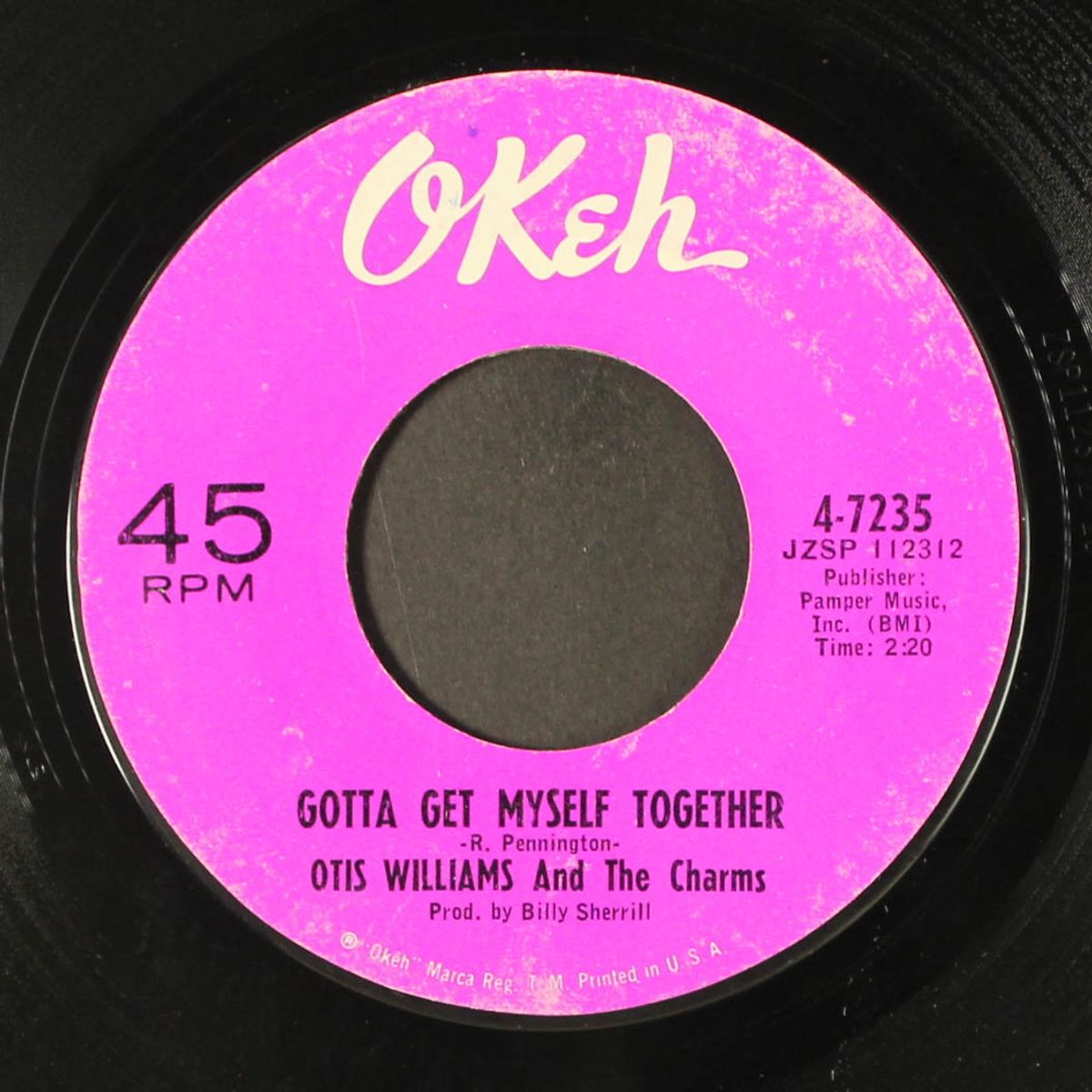 gotta get myself together / i fall to pieces by OTIS WILLIAMS & CHARMS