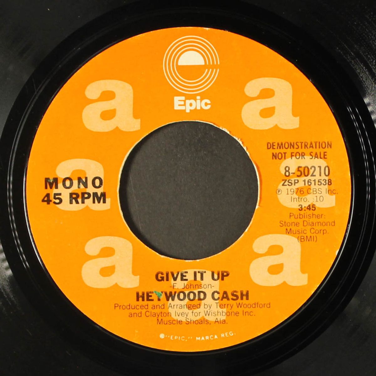 give it up / mono by HEYWOOD CASH