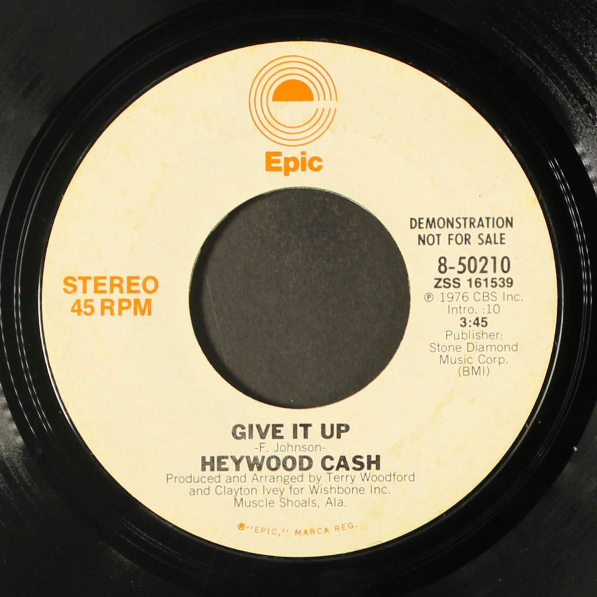 give it up / mono by HEYWOOD CASH
