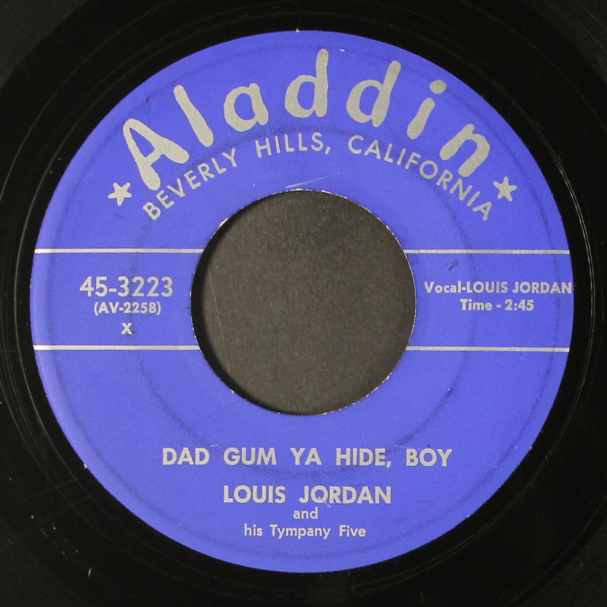 whiskey do your stuff / dad gum ya hide, boy by LOUIS JORDAN