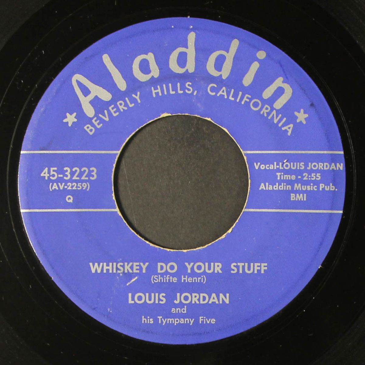 whiskey do your stuff / dad gum ya hide, boy by LOUIS JORDAN