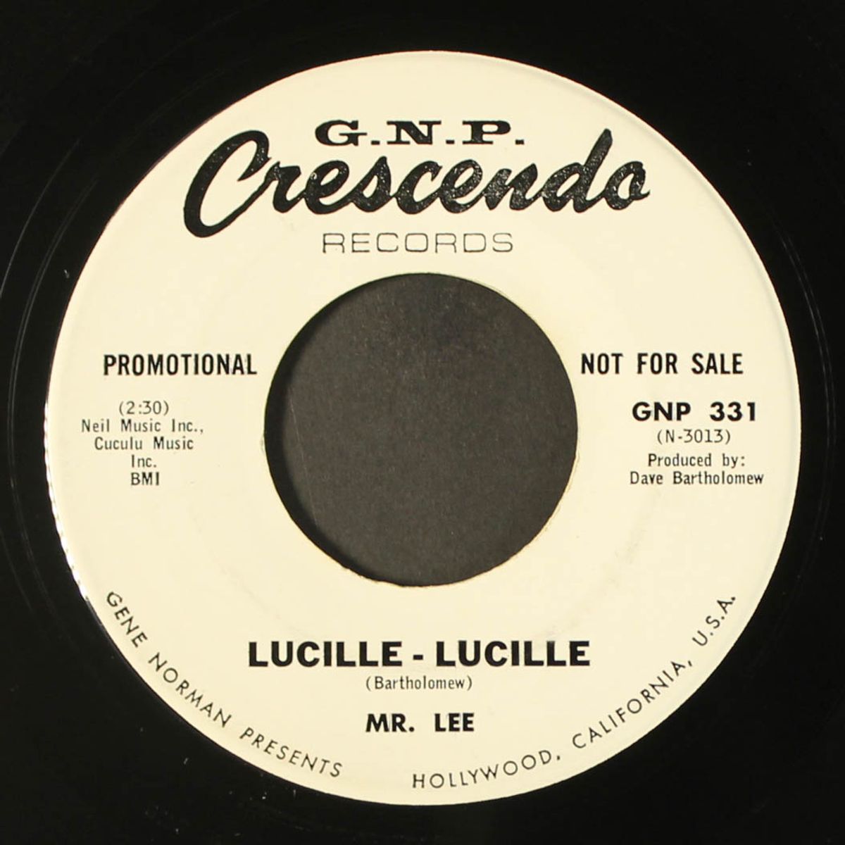 lucille - lucille / it's a sin to tell a lie by MR. LEE