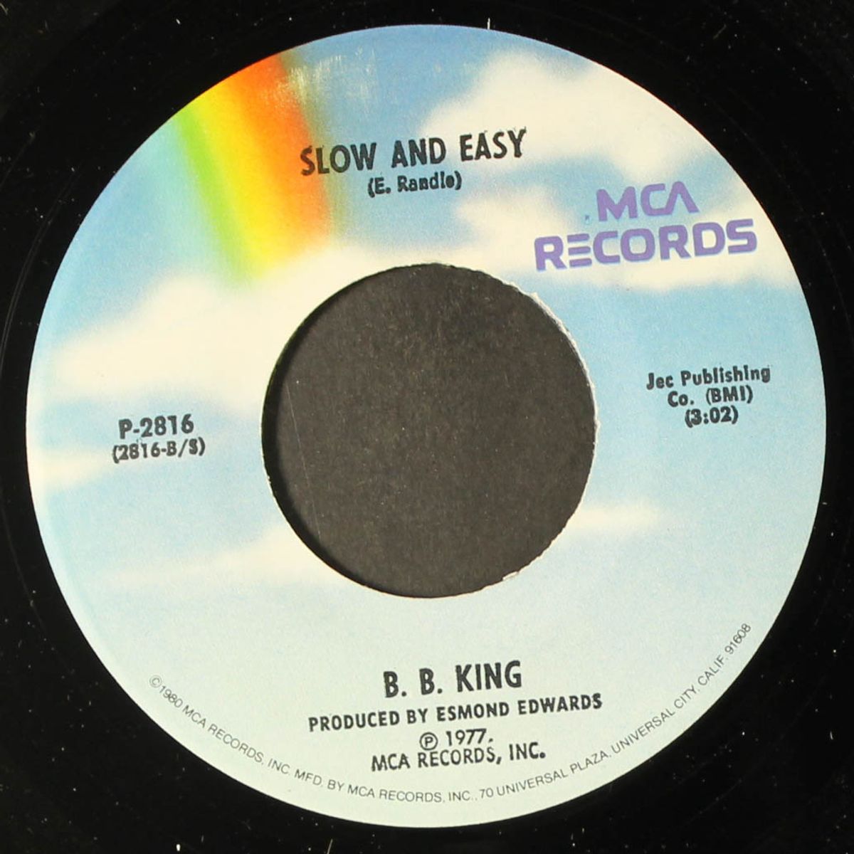 the thrill is gone / slow & easy by BOBBY BLAND & B.B. KING