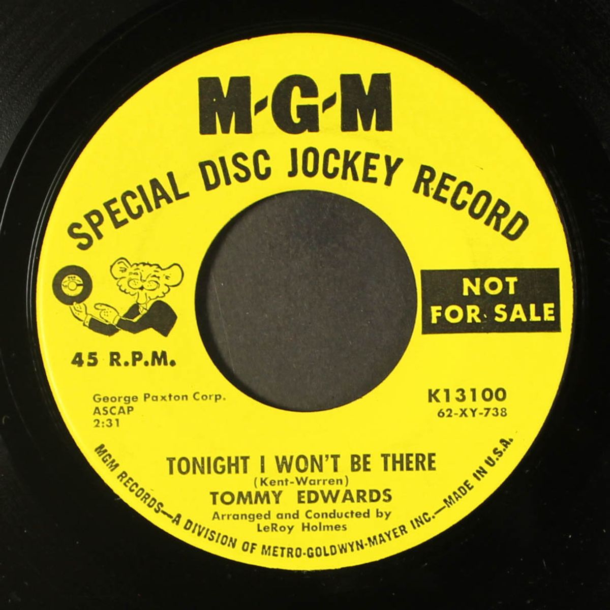 please don't tell me / tonight i won't be there by TOMMY EDWARDS