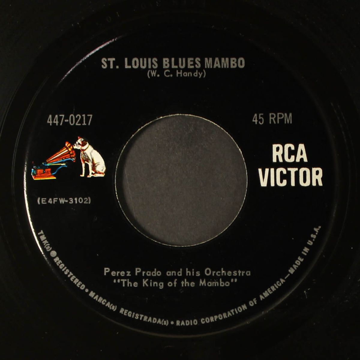 st. louis blues mambo / cherry pink and apple blossom white by PEREZ PRADO