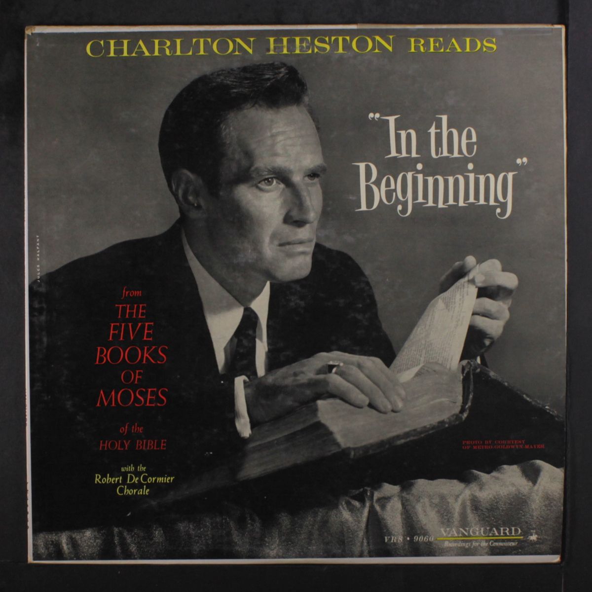 in the beginning by CHARLTON HESTON