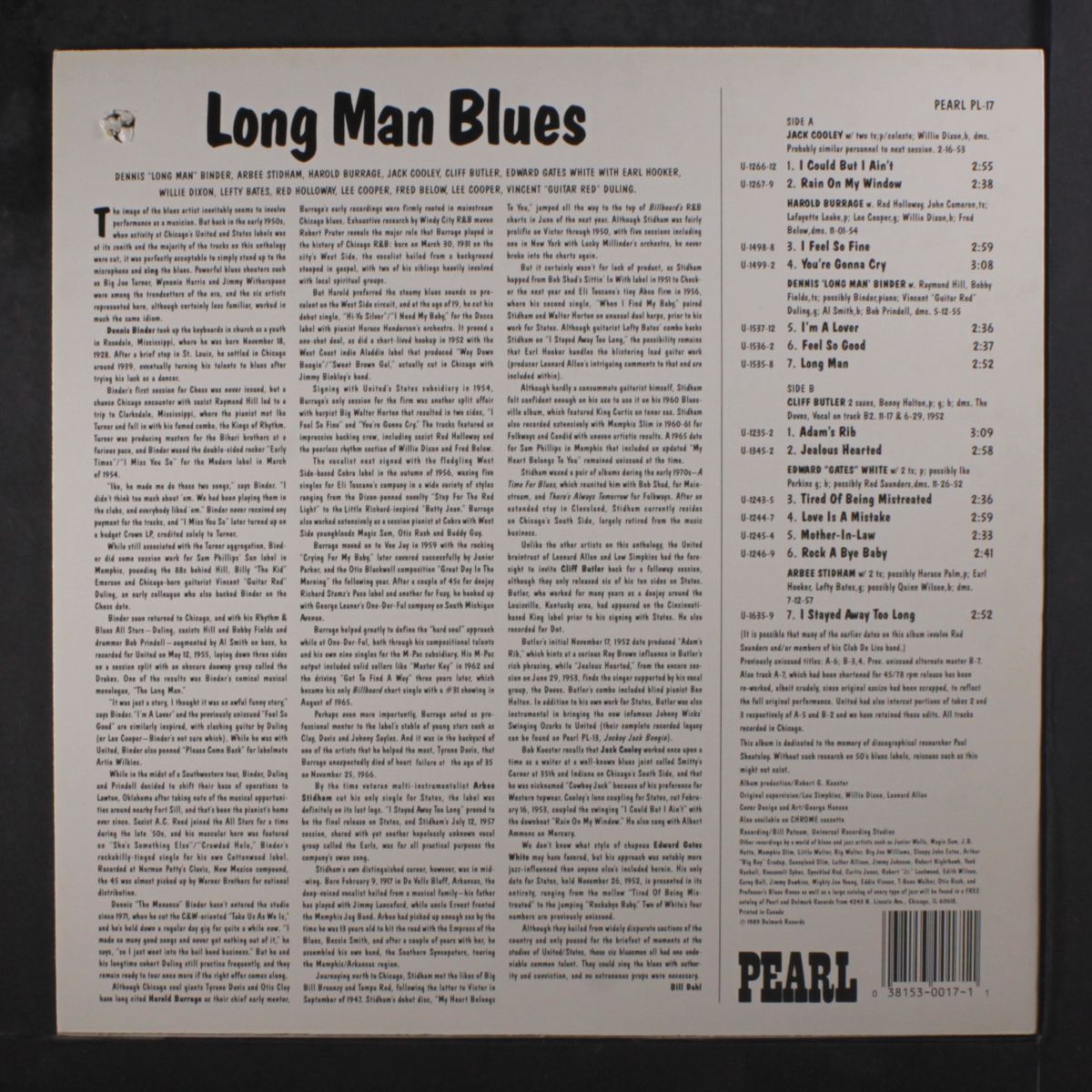 long man blues by VARIOUS