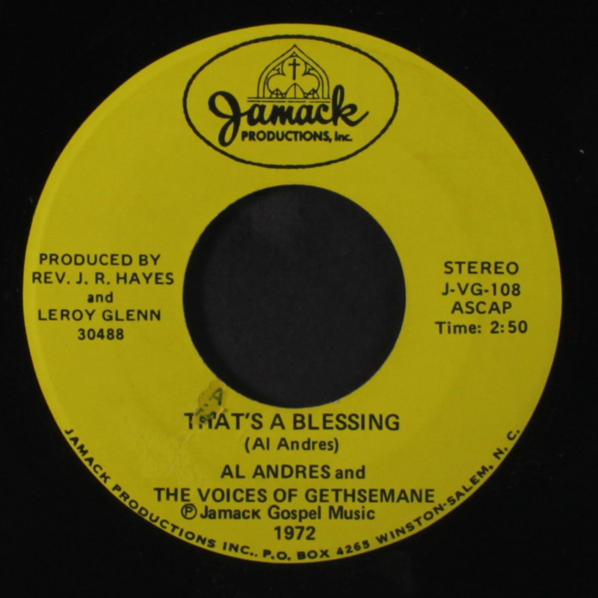 a closer walk with thee / that's a blessing by LOUIS MILLER & VOICES OF GETHSEMANE