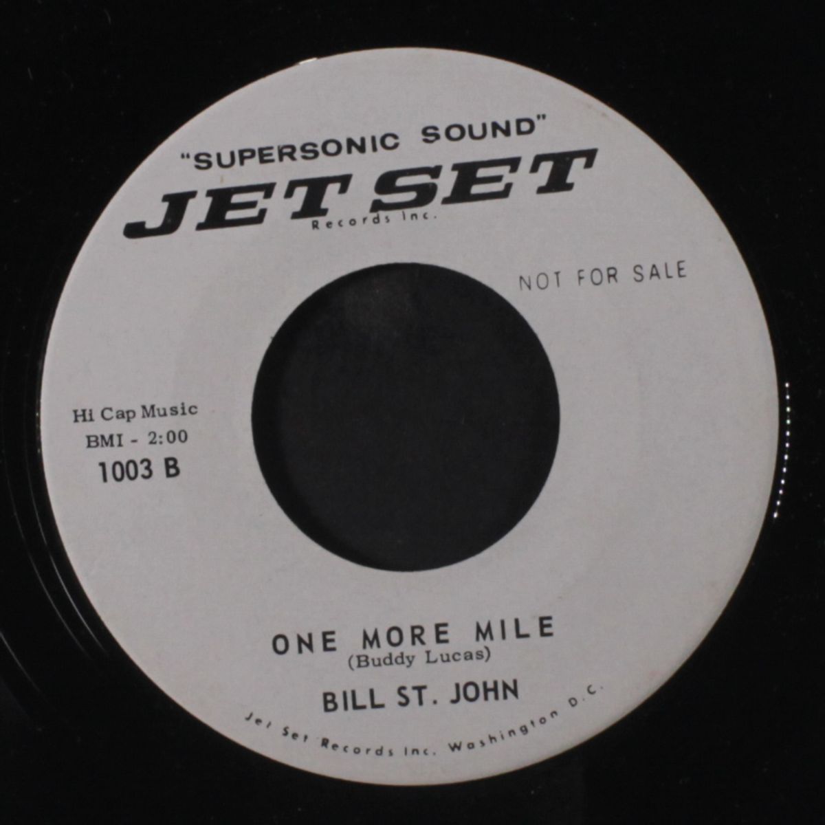 one more mile / i can't hold back the tears by BILL ST. JOHN