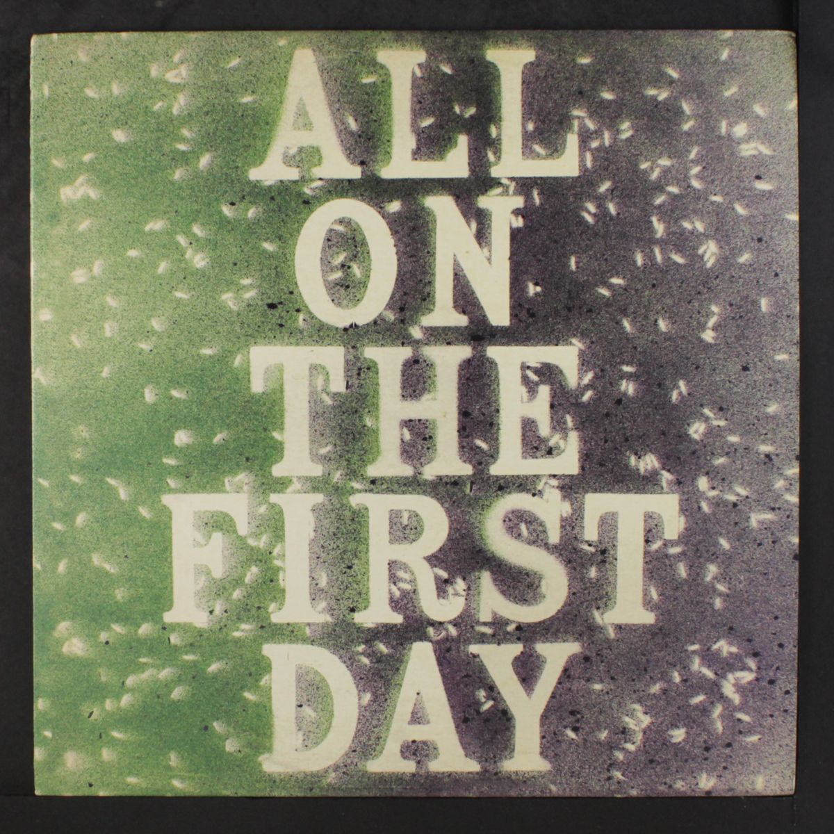 all on the first day by TONY CARO & JOHN