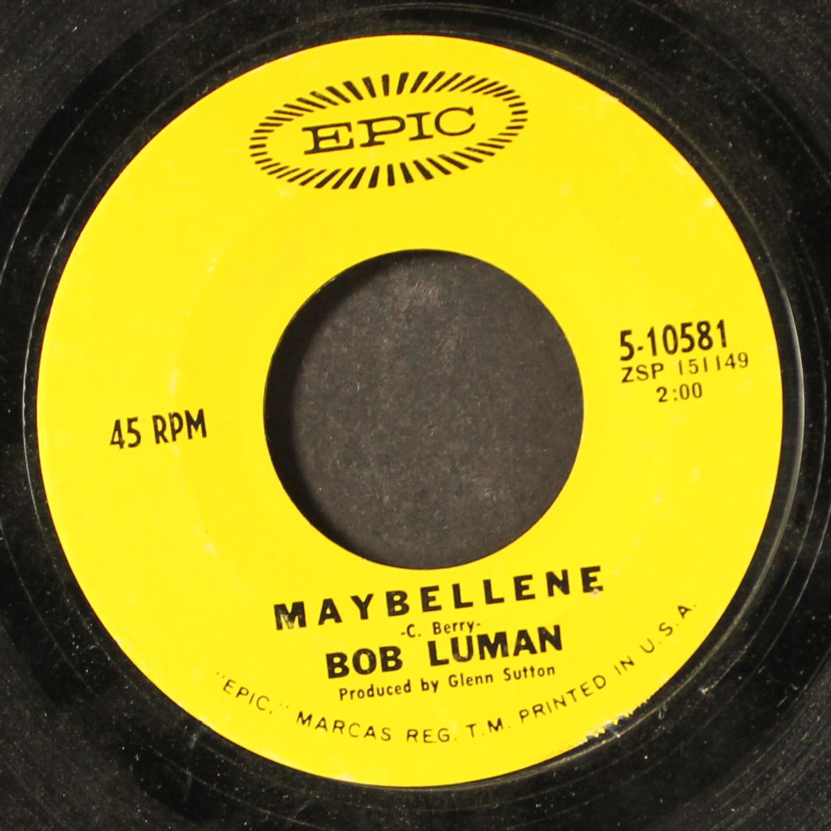 gettin' back to norma / maybellene by BOB LUMAN