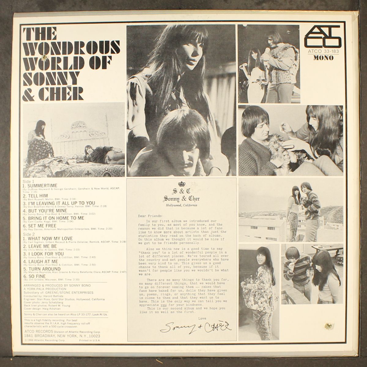 the wondrous world of sonny & cher by SONNY & CHER