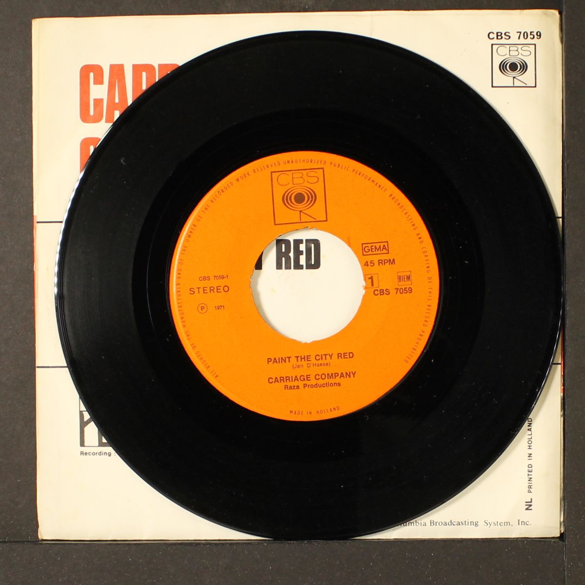 paint the city red / jubilee by CARRIAGE COMPANY