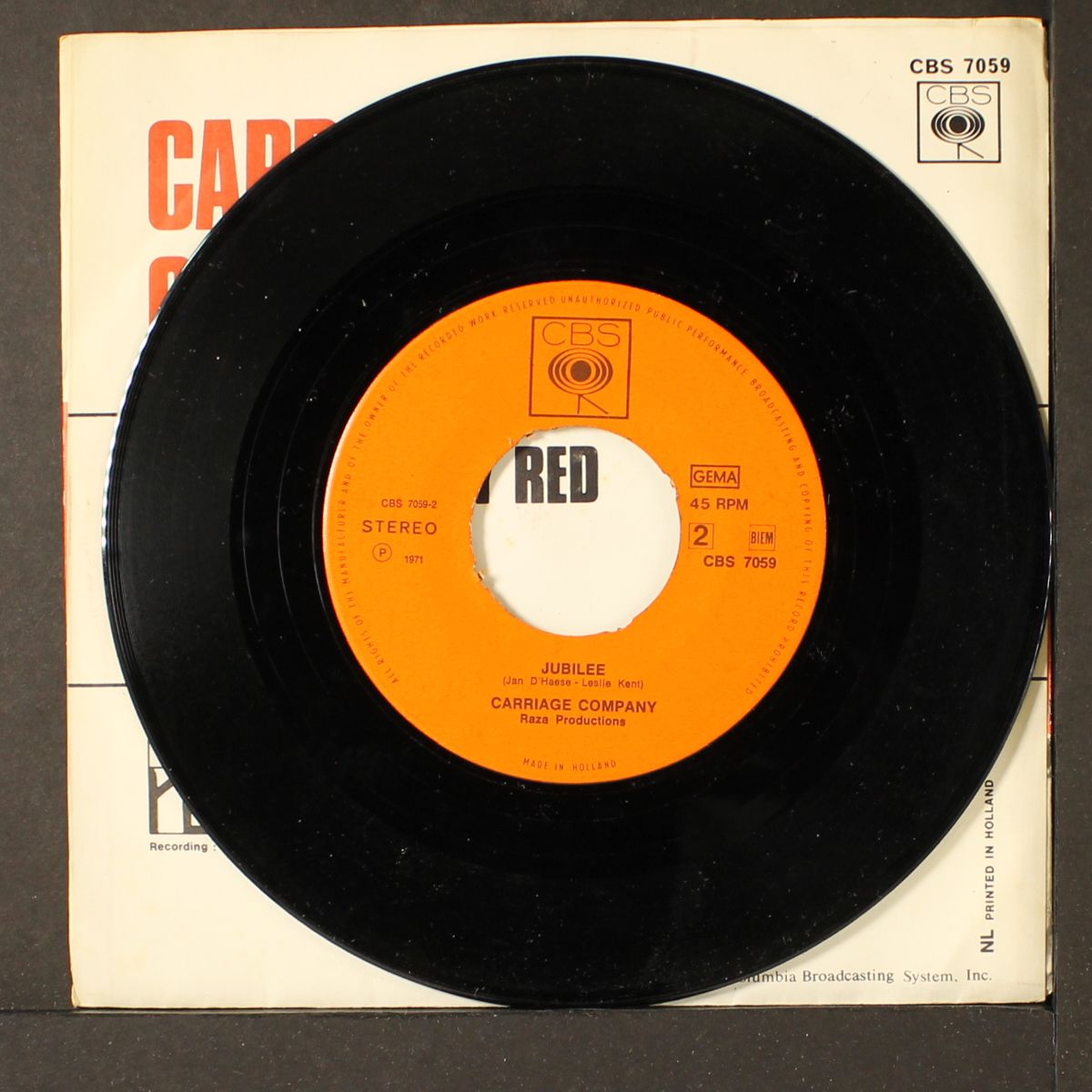 paint the city red / jubilee by CARRIAGE COMPANY