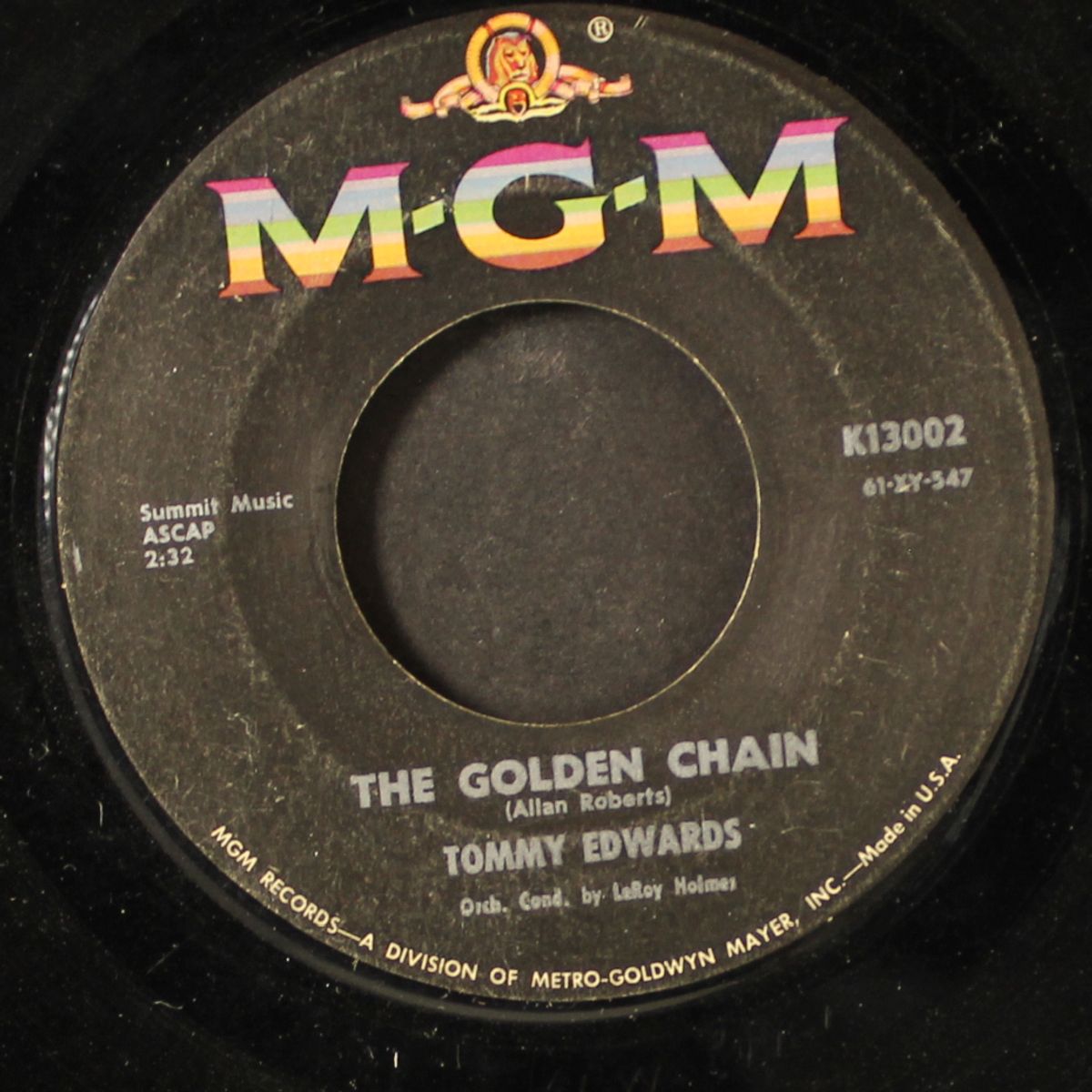 that's the way with love / the golden chain by TOMMY EDWARDS