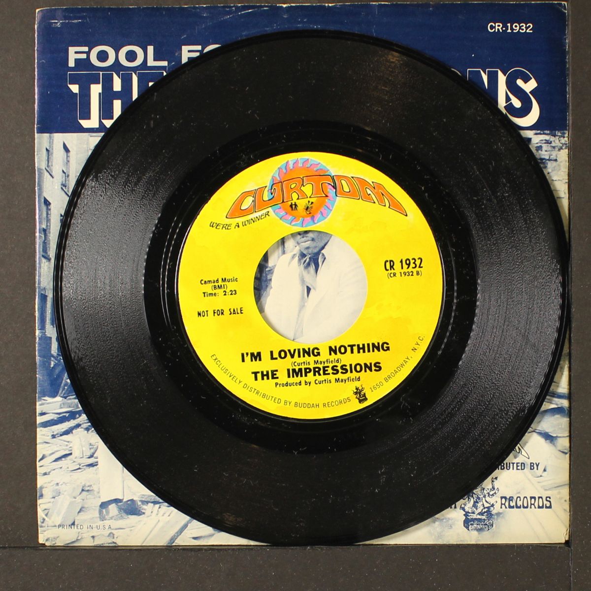 fool for you / i'm loving nothing by IMPRESSIONS