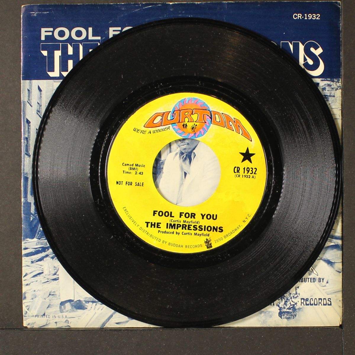 fool for you / i'm loving nothing by IMPRESSIONS