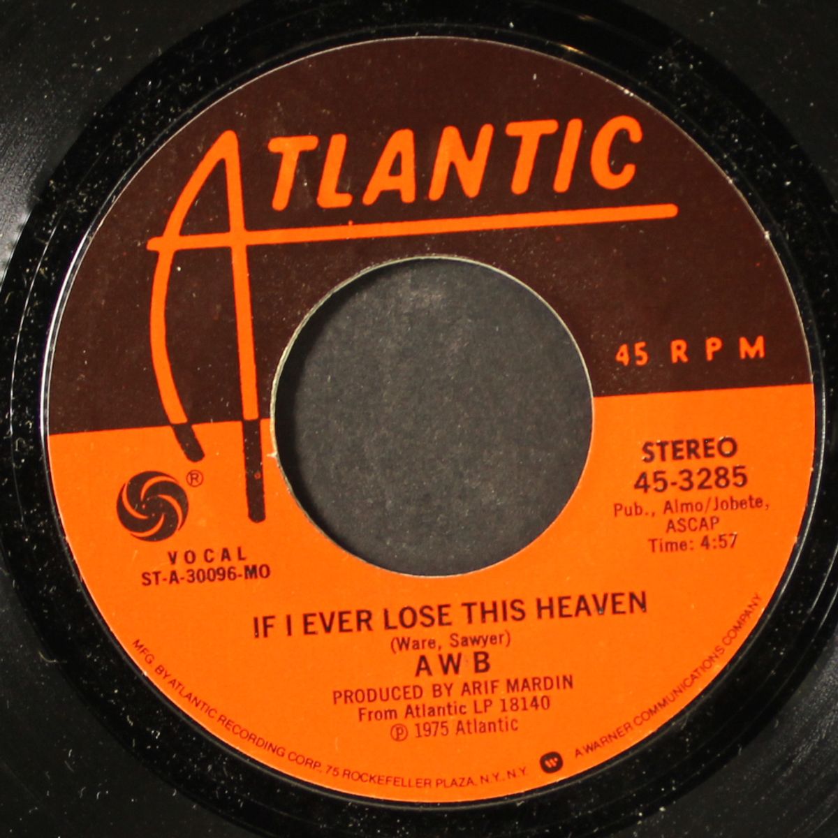 if i ever lose this heaven / high flyin' woman by AWB