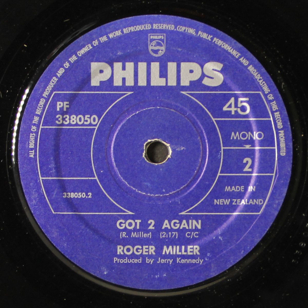 dang me / got 2 again by ROGER MILLER