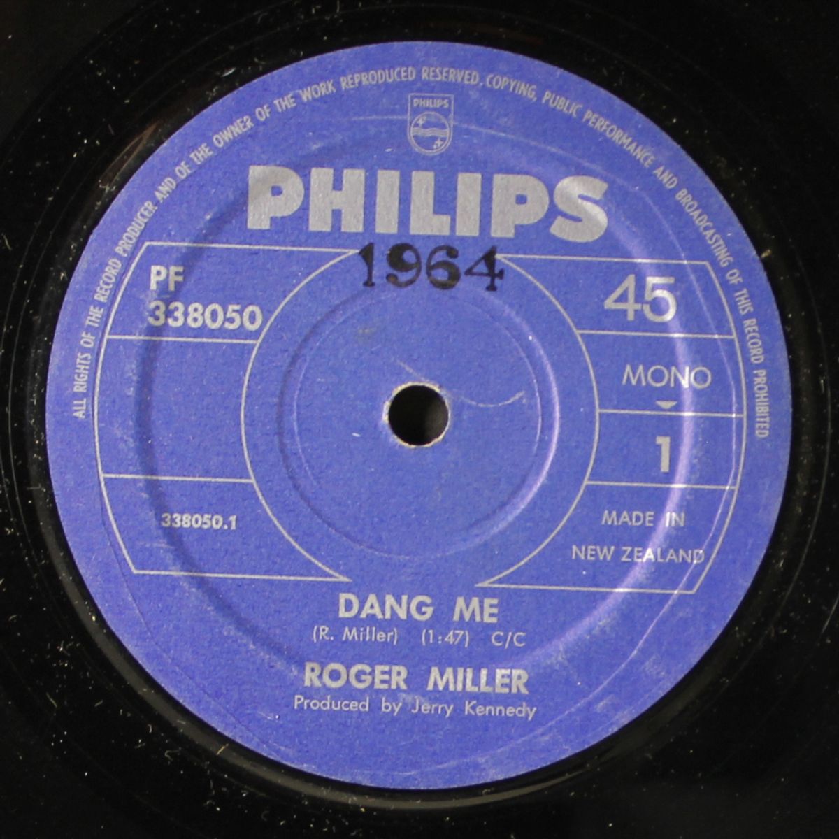 dang me / got 2 again by ROGER MILLER