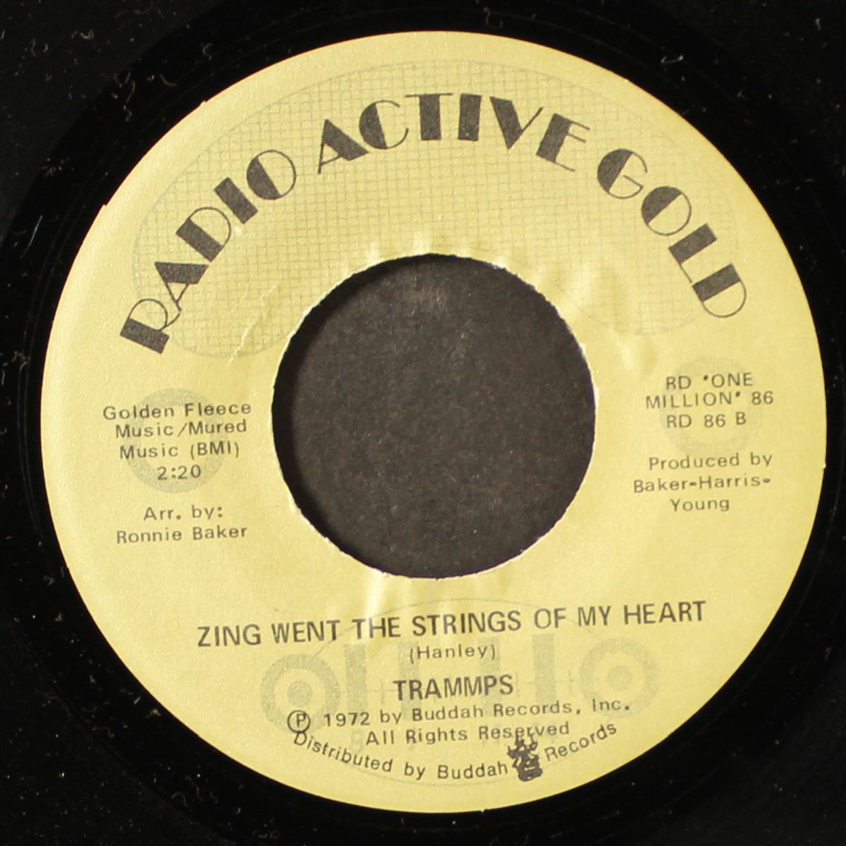 sixty minute man / zing went the strings of my heart by TRAMMPS