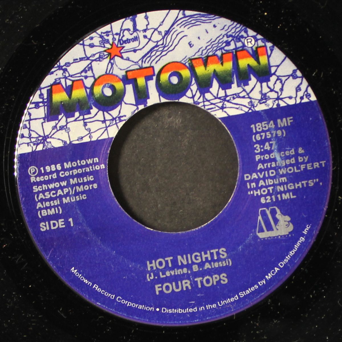 hot nights / again by FOUR TOPS