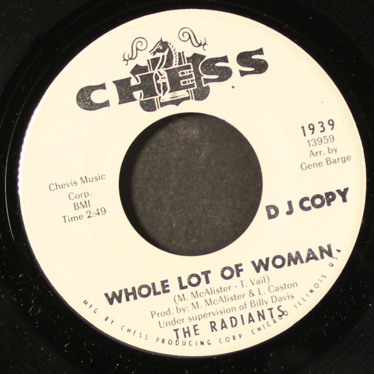 tomorrow / whole lot of woman by RADIANTS