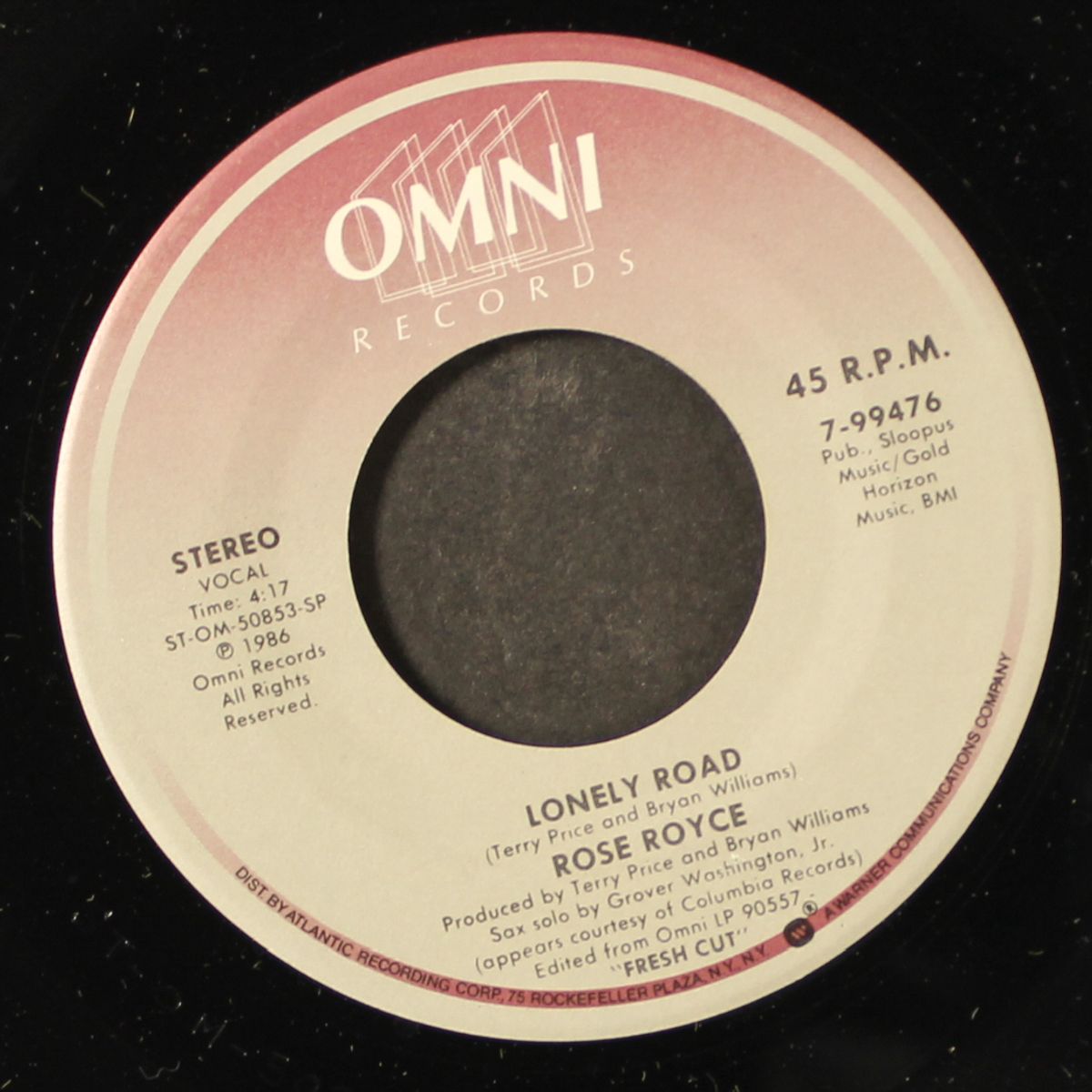 lonely road / i found someone by ROSE ROYCE