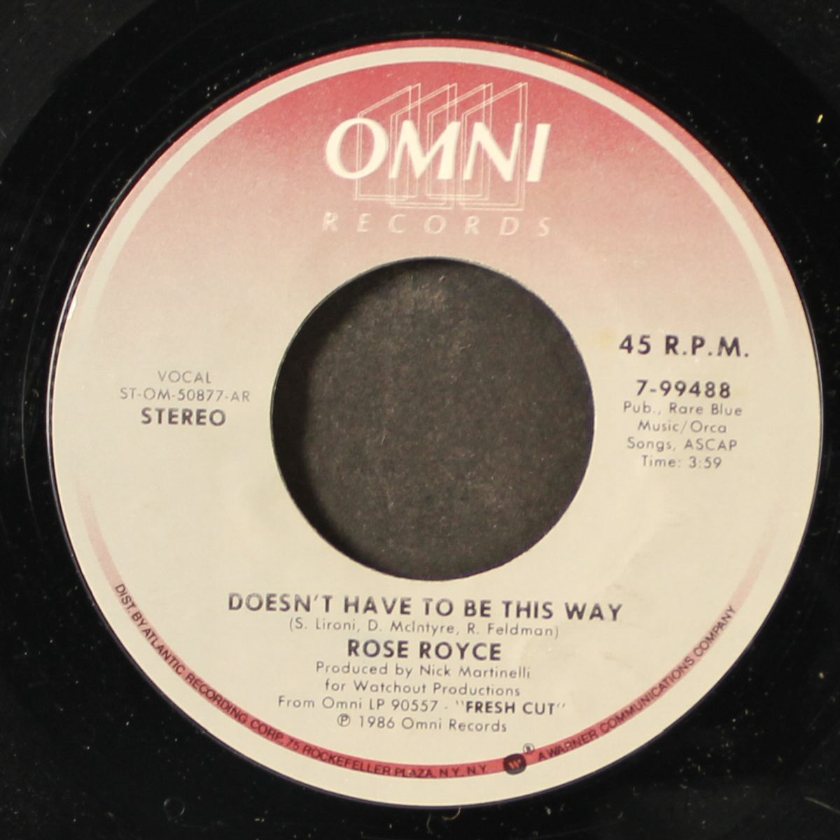 doesn't have to be this way / you're my peace of mind by ROSE ROYCE