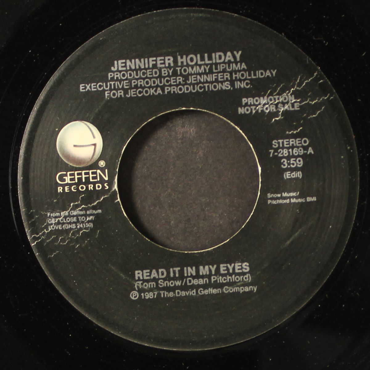 read it in my eyes by JENNIFER HOLLIDAY