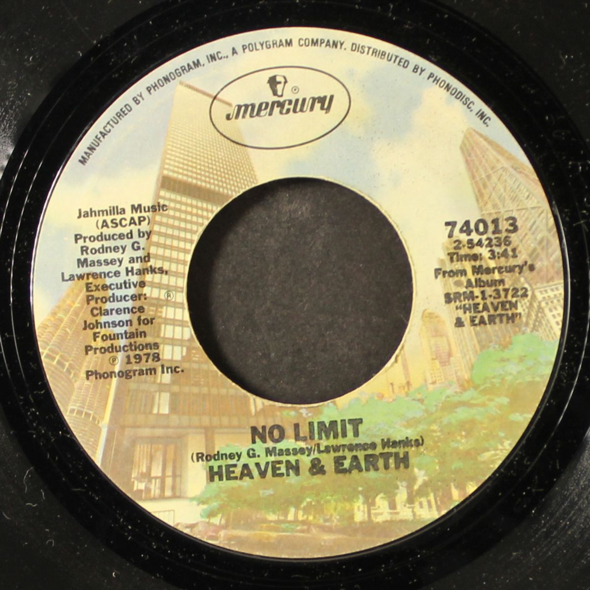 guess who's back in town / no limit by HEAVEN & EARTH