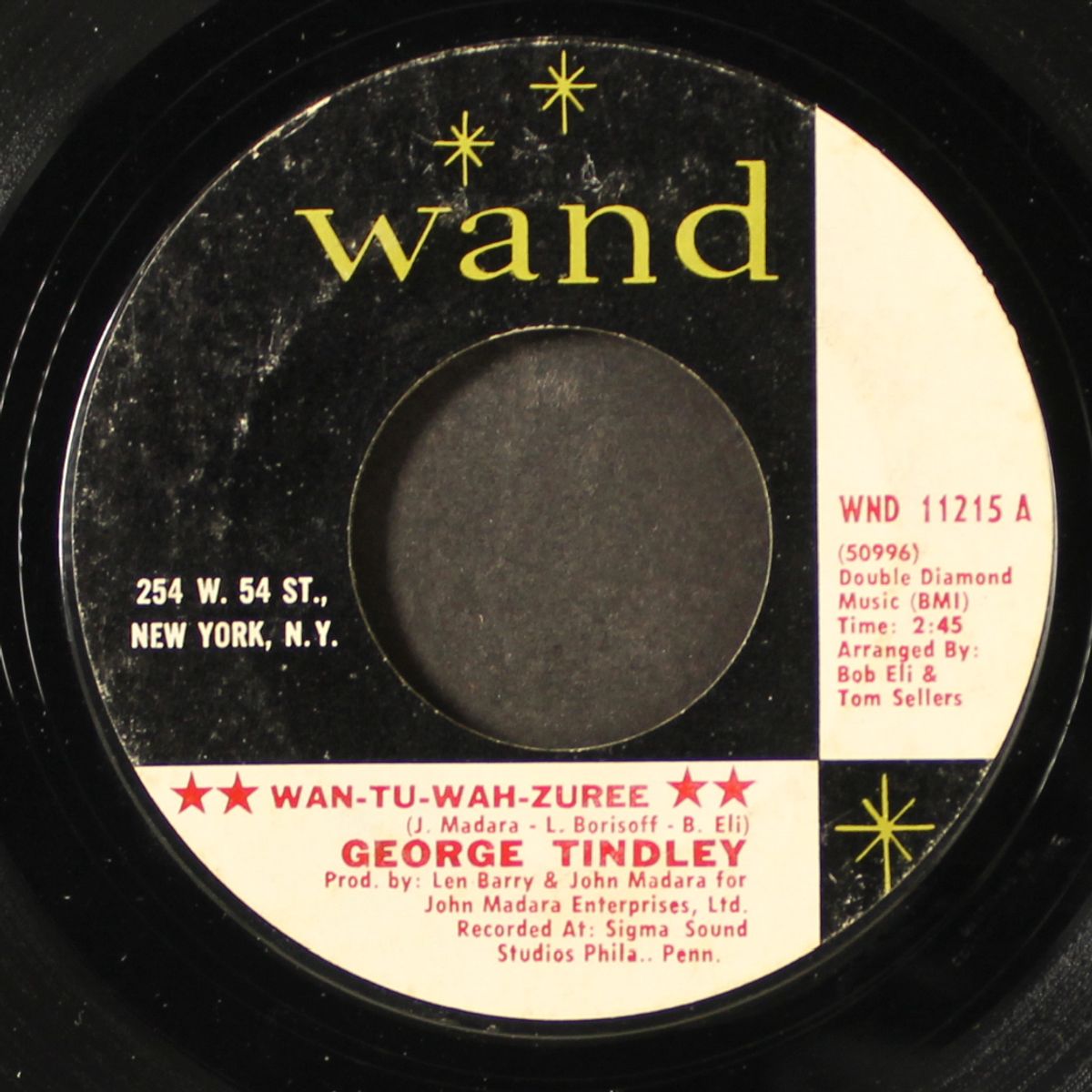 wan-tu-wah-zuree / pity the poor man by GEORGE TINDLEY