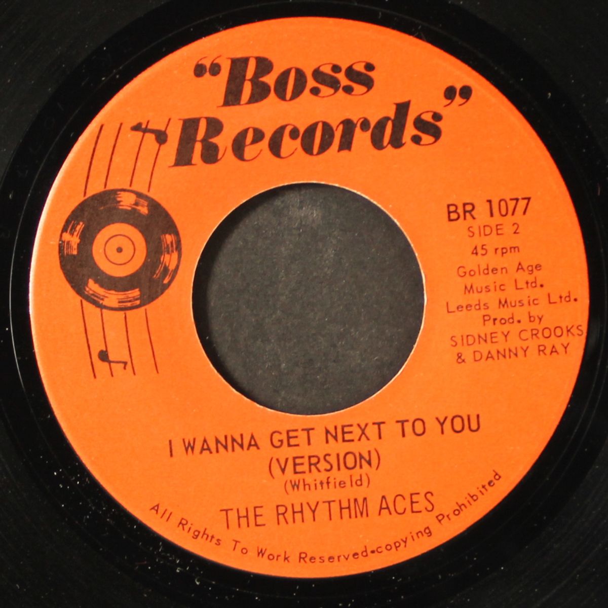 i wanna get next to you / version by RHYTHM ACES