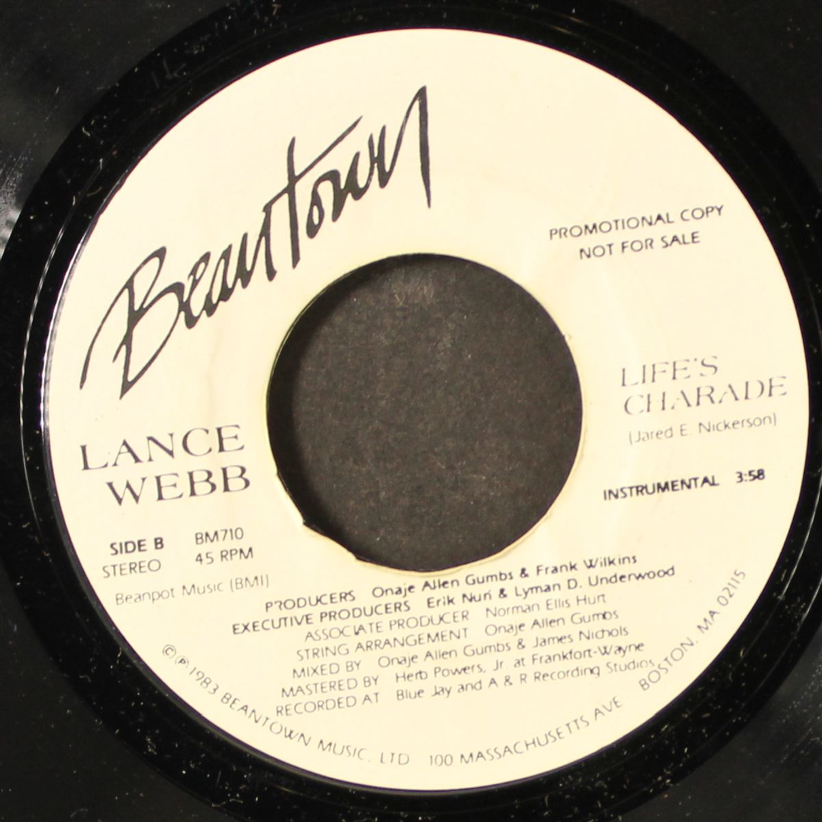 life's charade / instro by LANCE WEBB