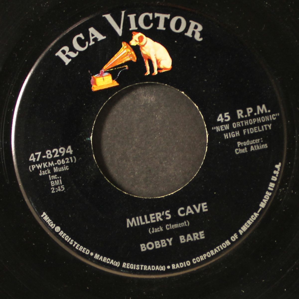 miller's cave / jeannie's last kiss by BOBBY BARE