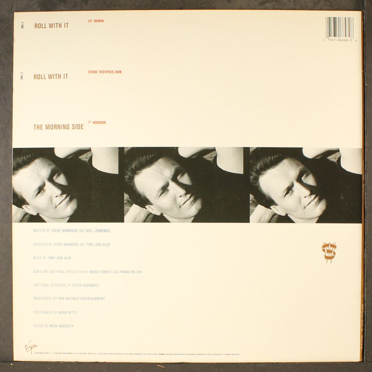 roll with it by STEVE WINWOOD
