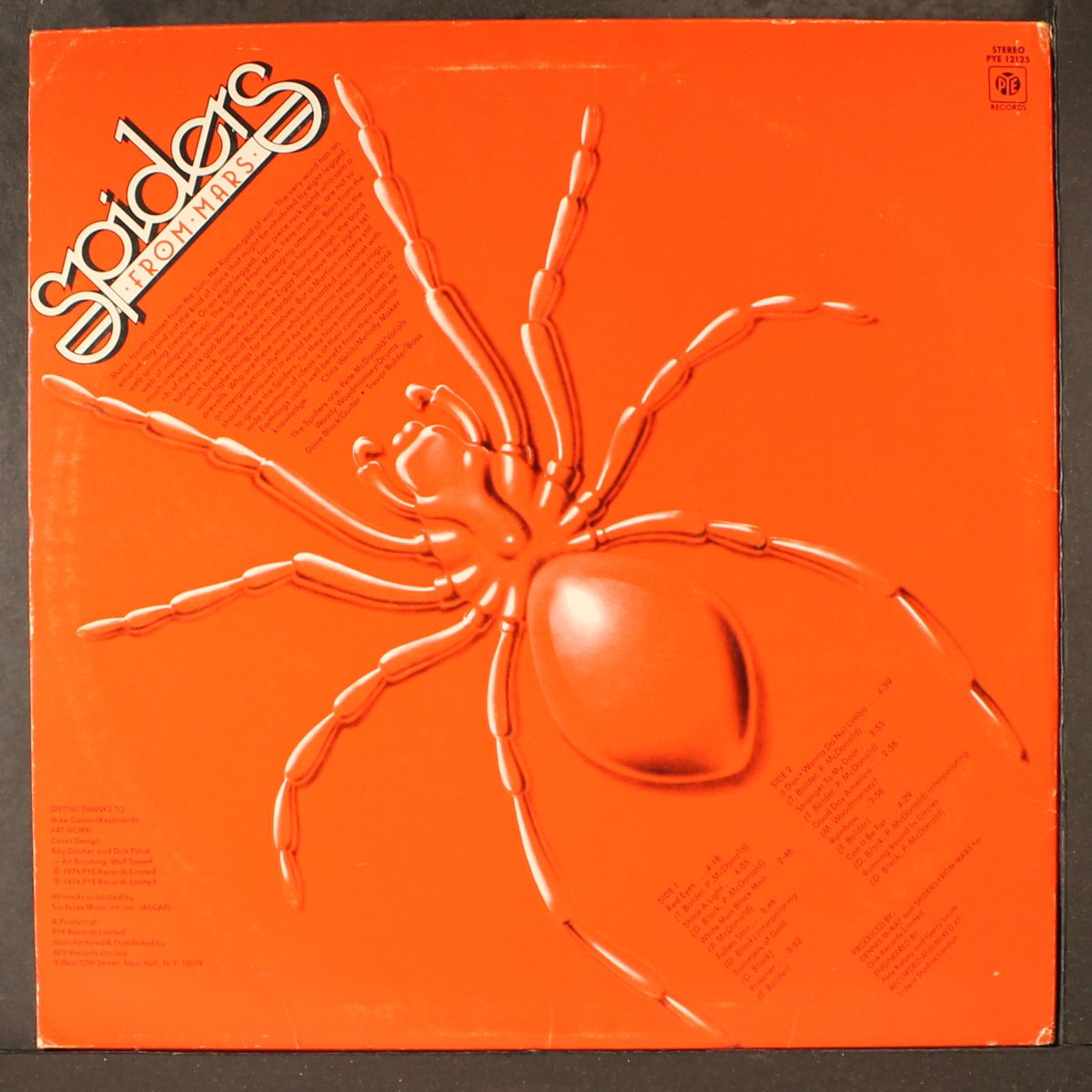 spiders from mars by SPIDERS FROM MARS