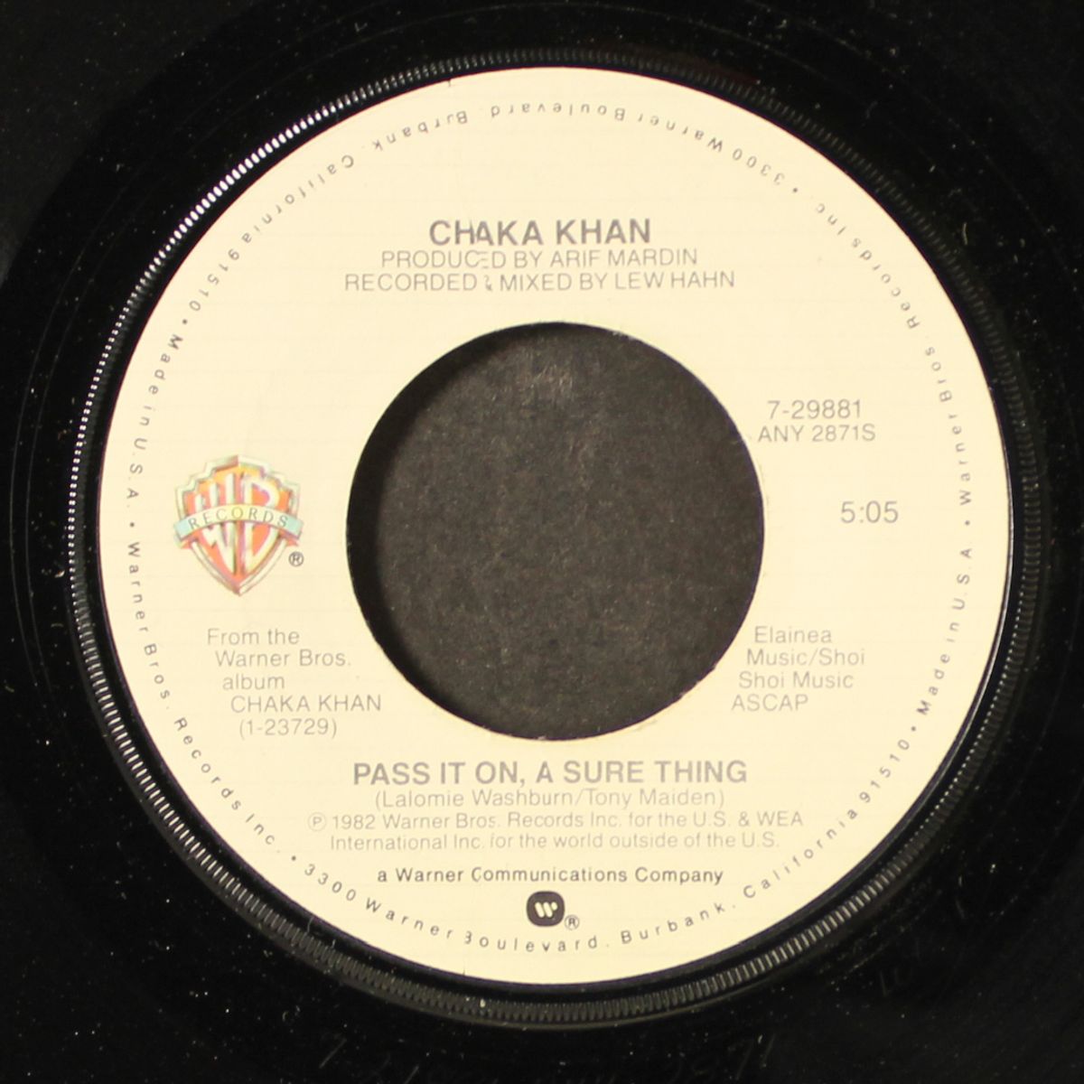 got to be there / pass it on by CHAKA KHAN