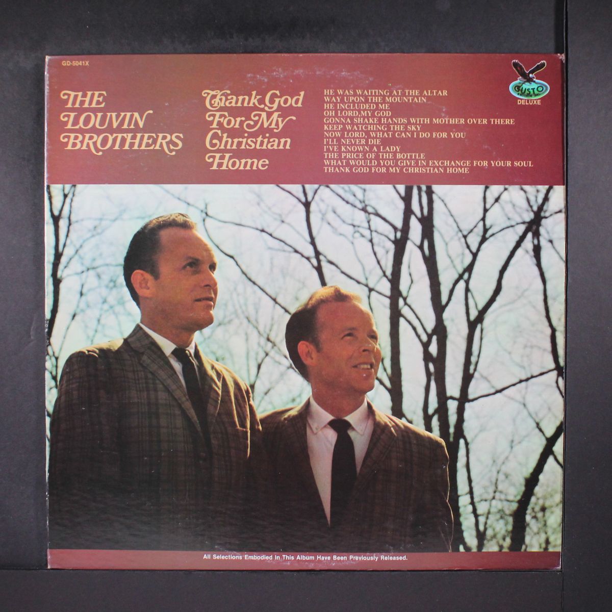 thank god for my christian home by LOUVIN BROTHERS