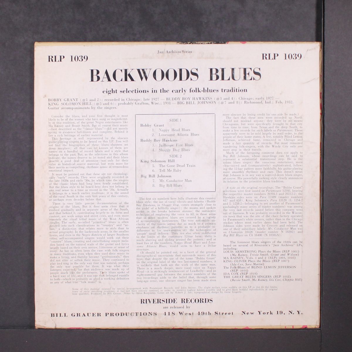 backwoods blues by VARIOUS