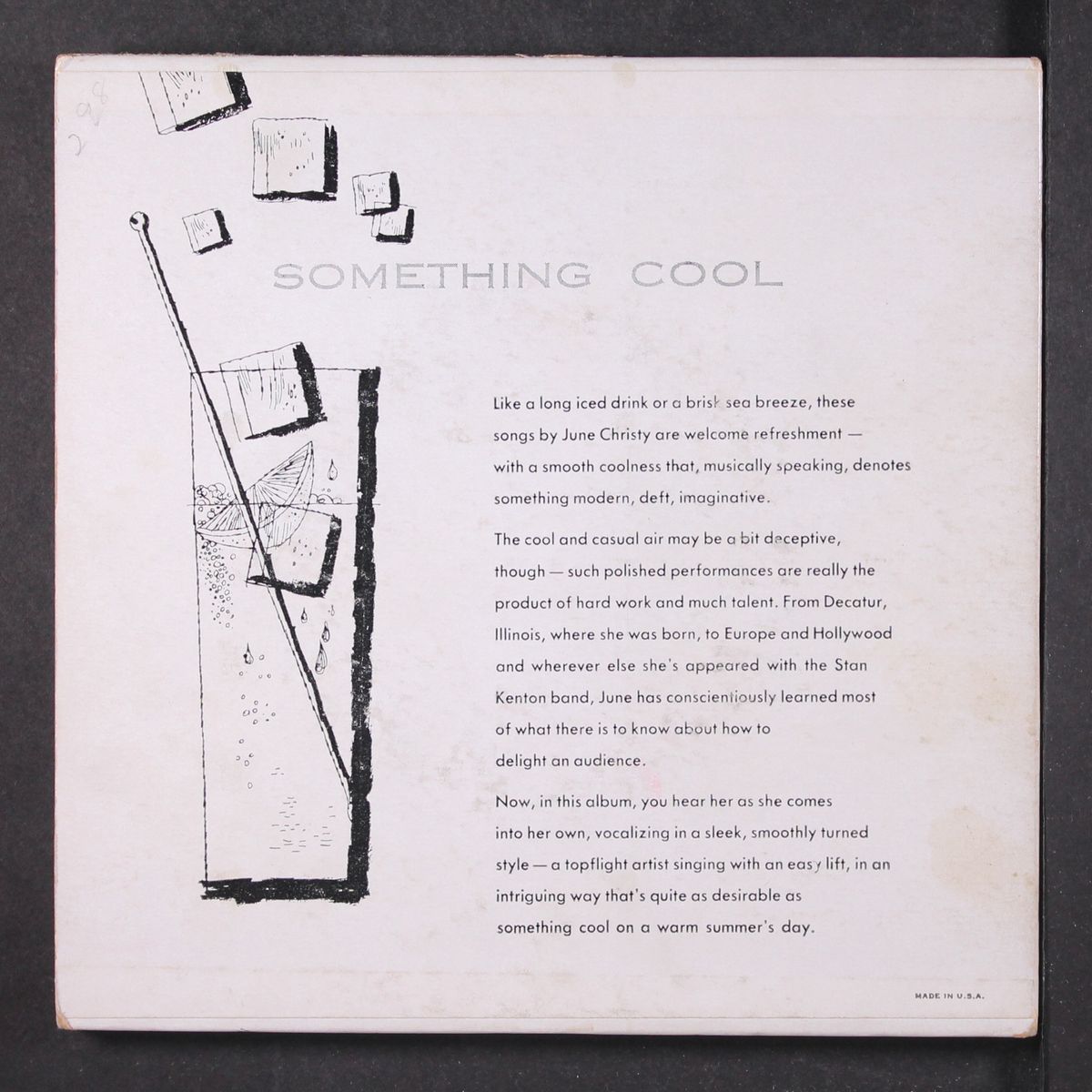 something cool by JUNE CHRISTY