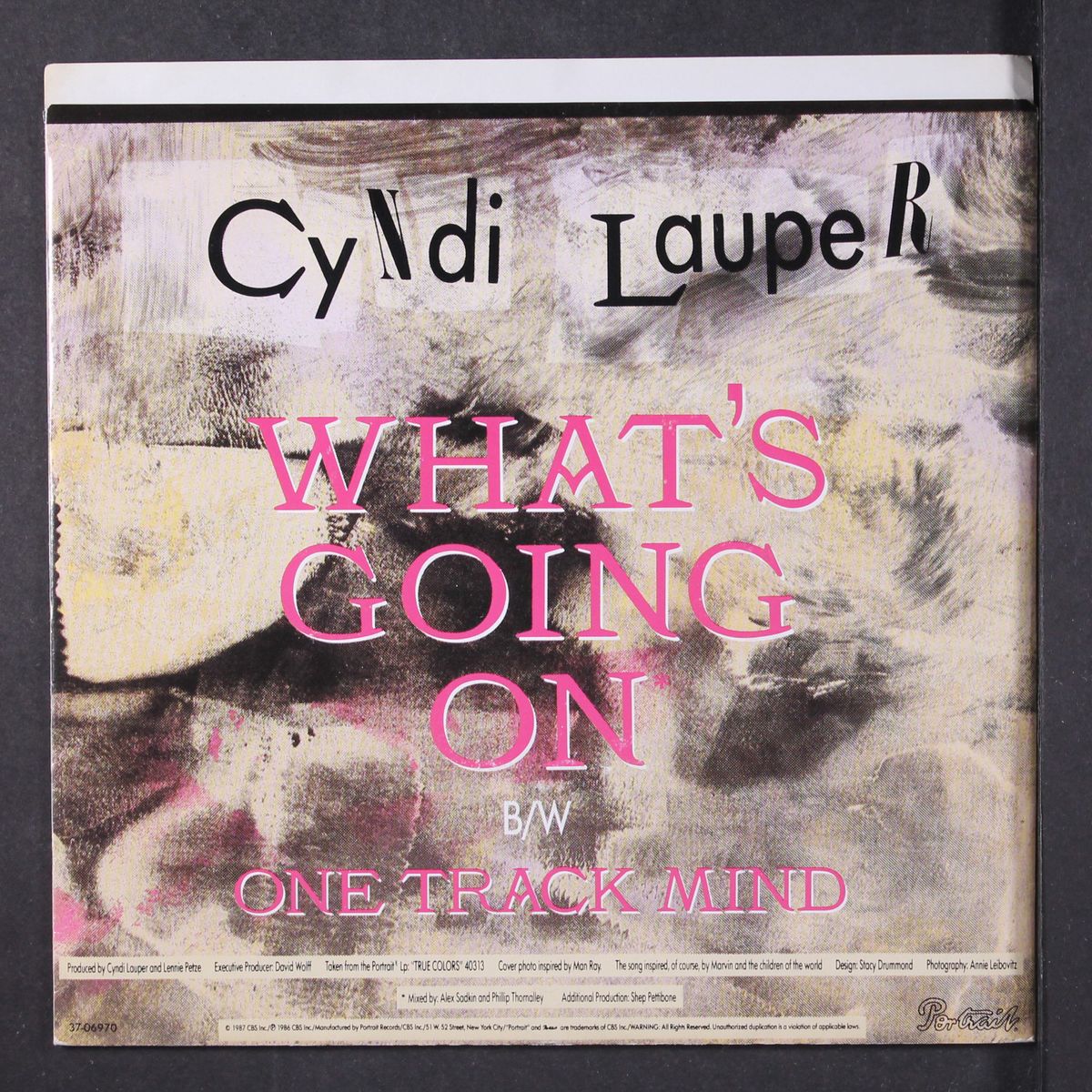 what's going on / one track mind by CYNDI LAUPER