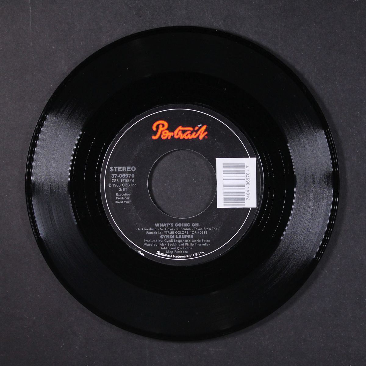 what's going on / one track mind by CYNDI LAUPER