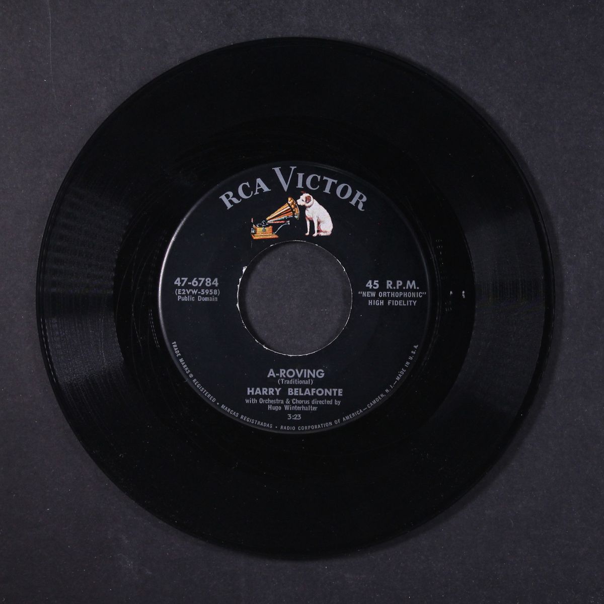 unchained melody / a-roving by HARRY BELAFONTE