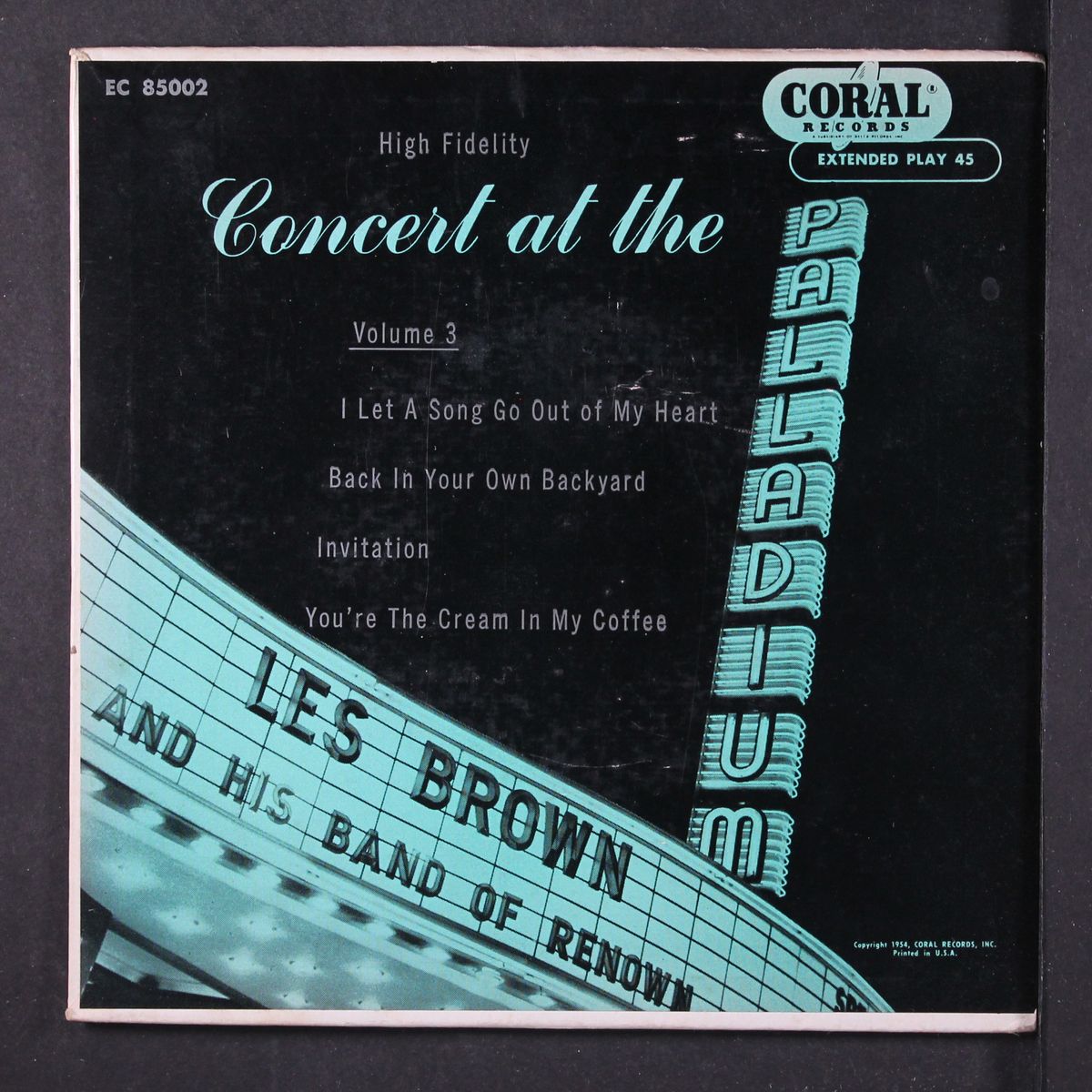 concert at the palladium vol. 3 by LES BROWN