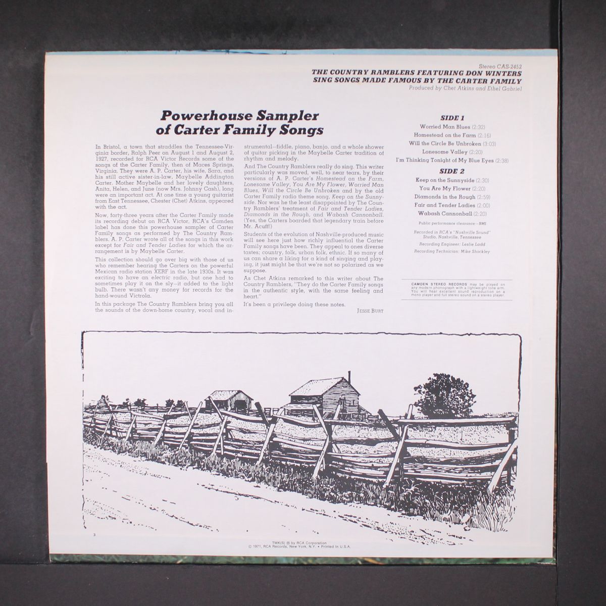 songs made famous by the carter family by COUNTRY RAMBLERS