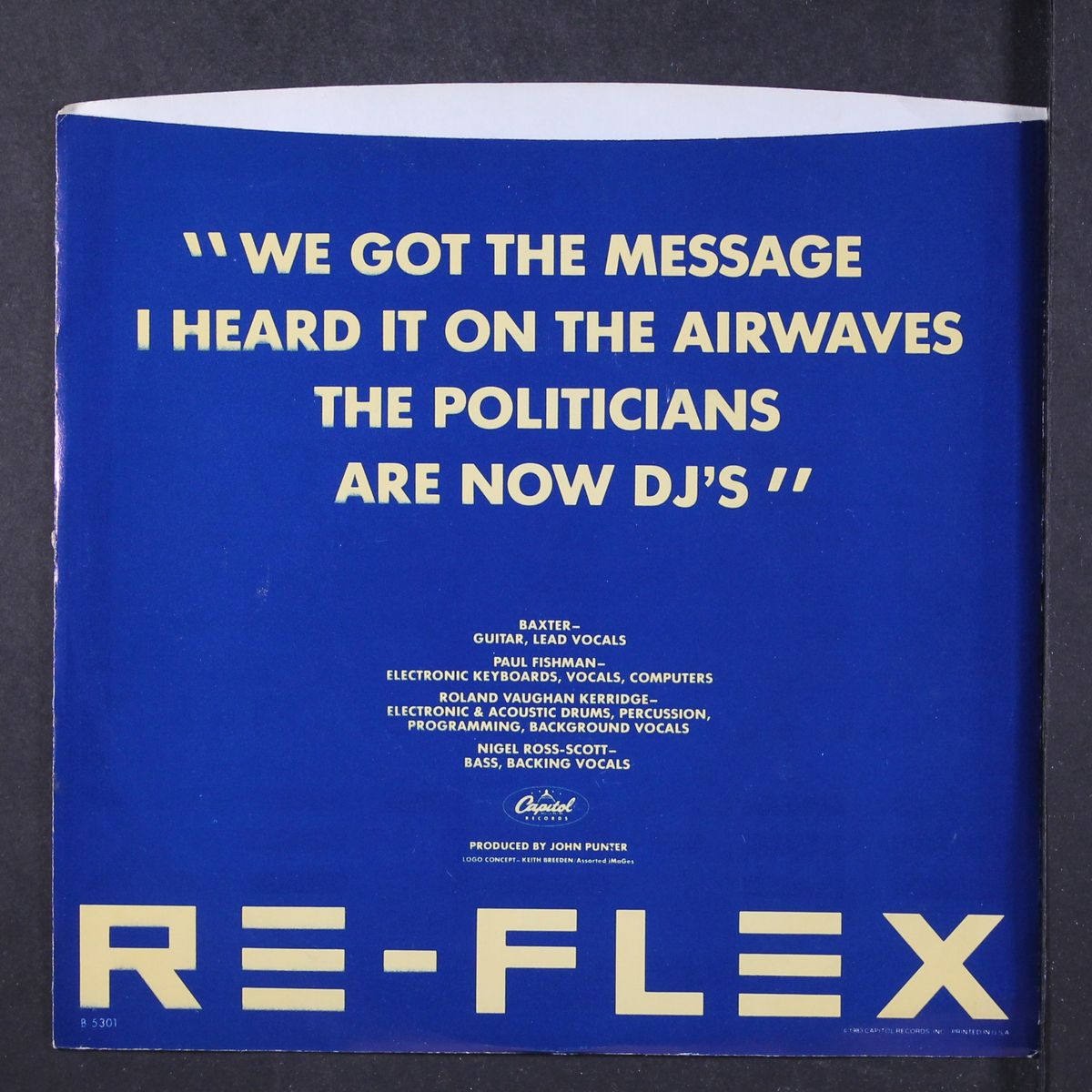 the politics of dancing / same by RE-FLEX